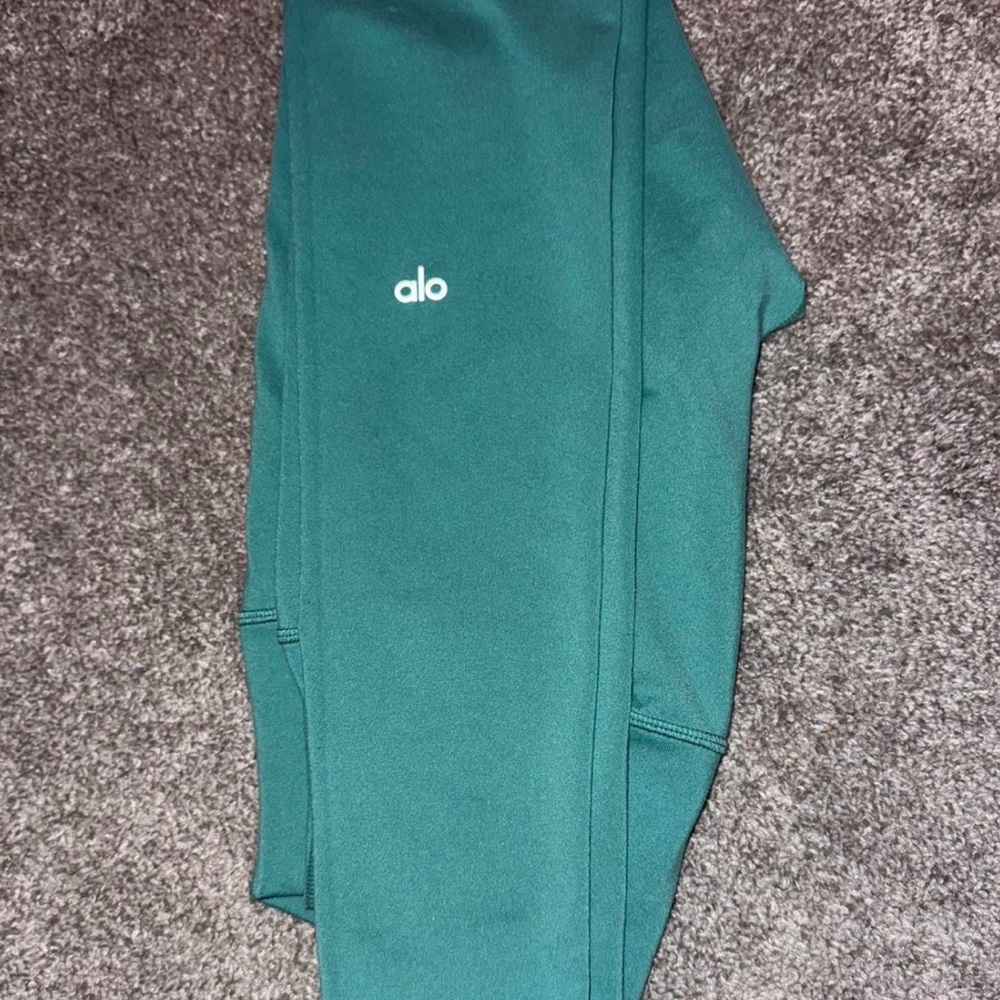 ALO Yoga Kids Teal Leggings